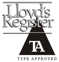 Lloyds approval voor onze sensoren, vooral gebruikt in machinebouw en scheepvaart.